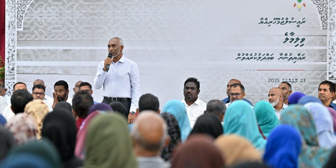 President Confirms Villimale’ Housing for Residents